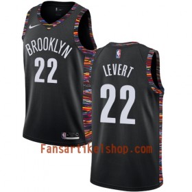 Brooklyn Nets Trikot Caris LeVert 22 2018-19 Nike City Edition Schwarz Swingman - Herren